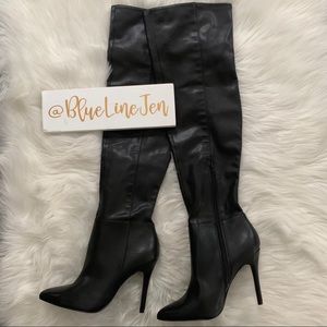 debutante thigh high boot